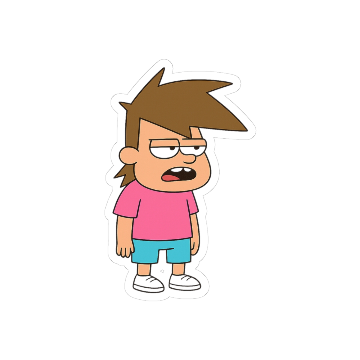 Animated Theo Von Sticker
