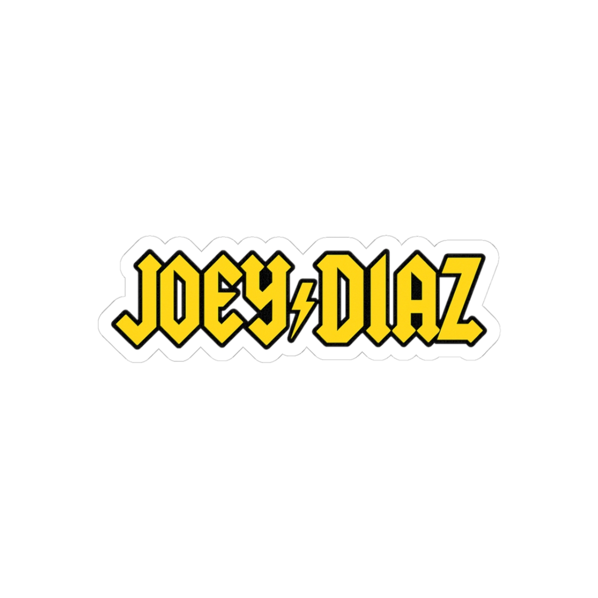 Joey Diaz Podcast 90s Rock Sticker