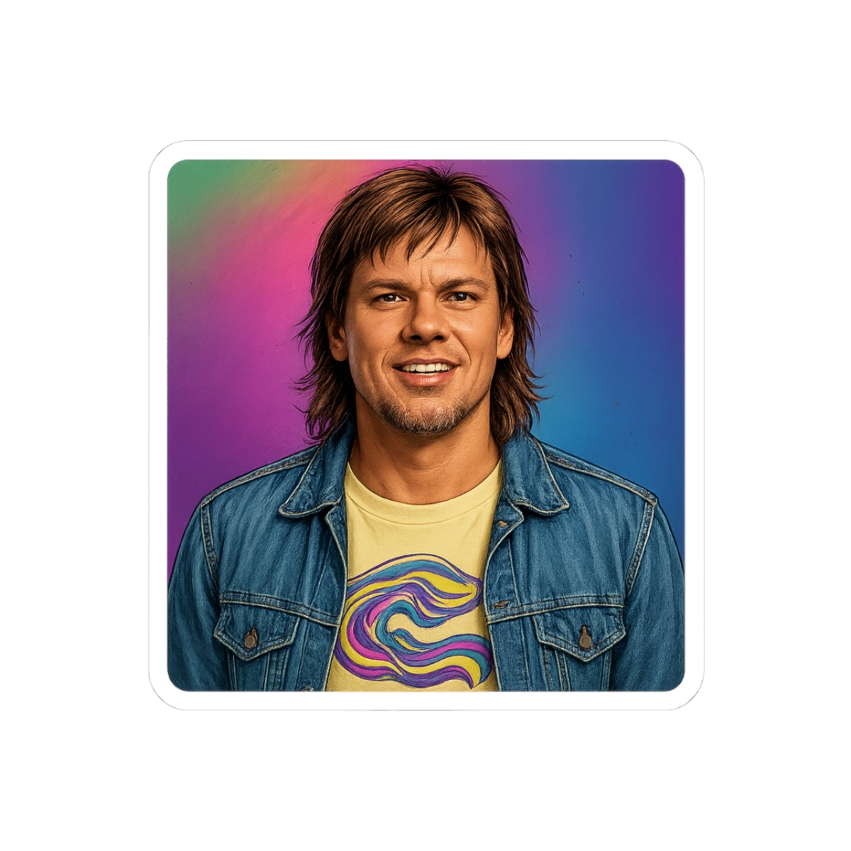 Theo Von Inside The Spectrum Sticker