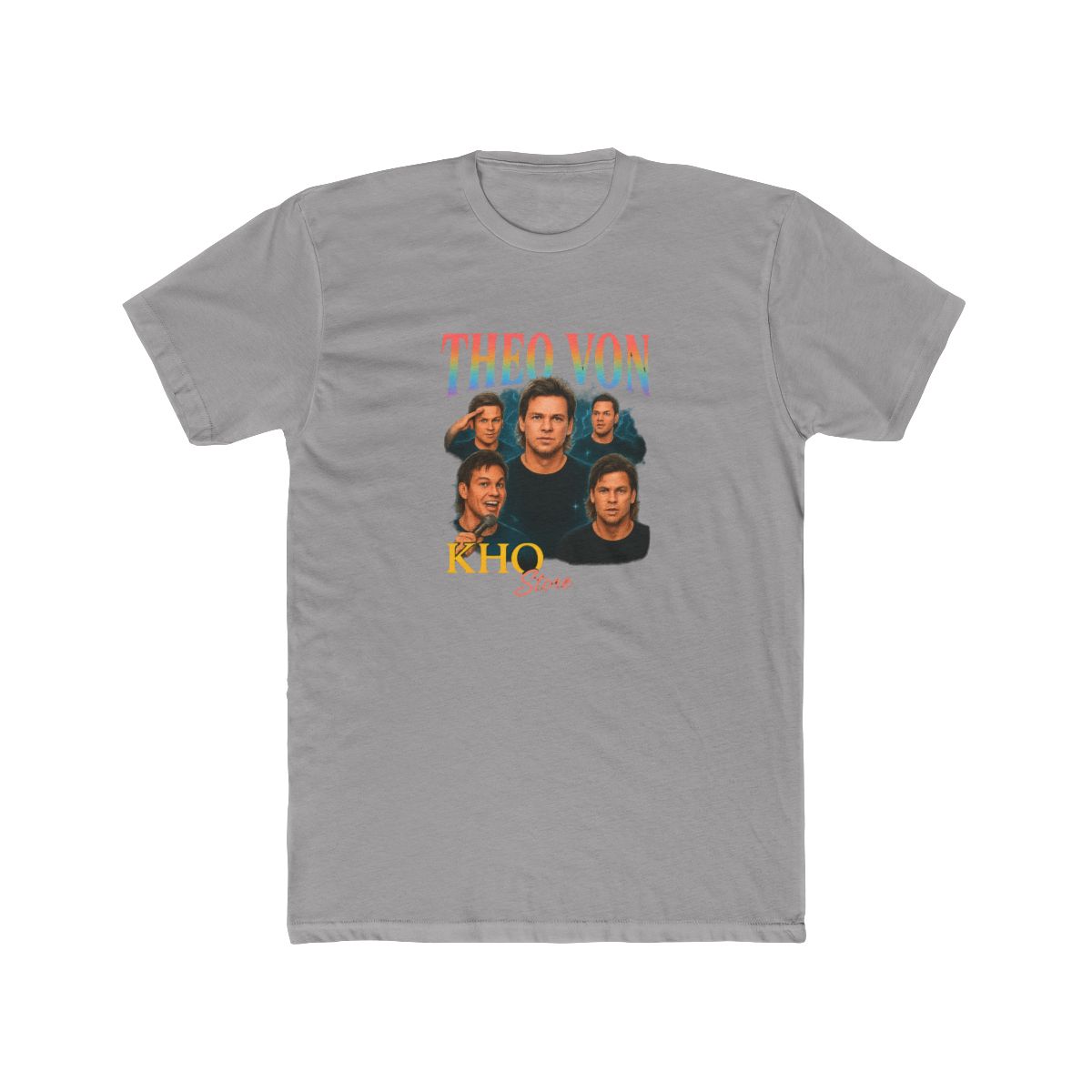 Theo Von Retro Font Blast Comedian Podcast T-Shirt