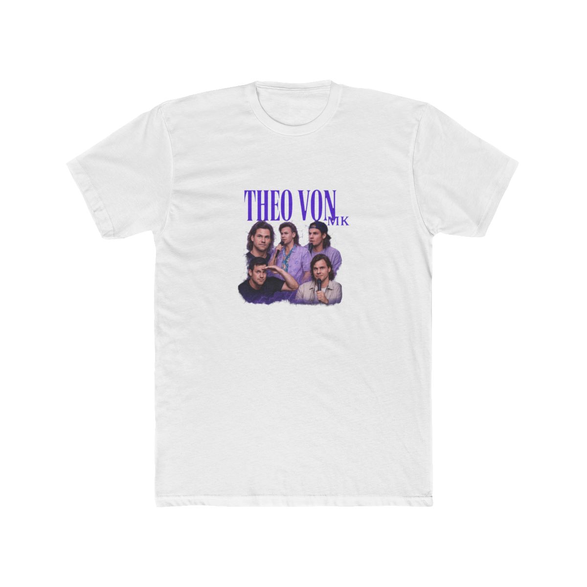 Theo Von Purple Lightning Comedy Podcast T-Shirt