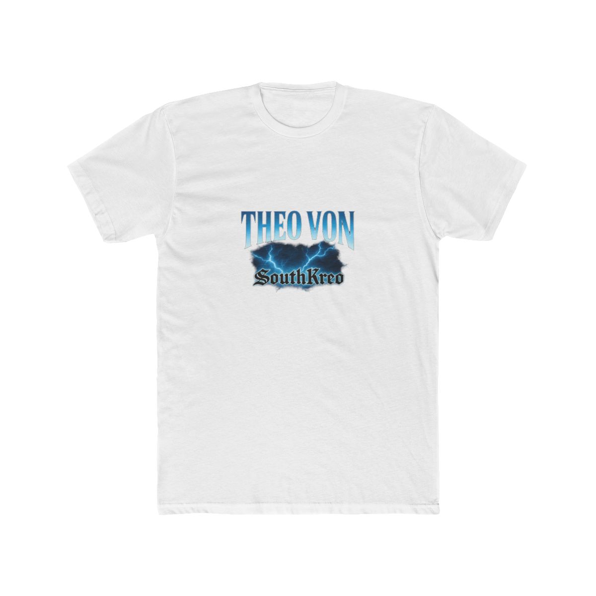Theo Von Lightning Bolt Comedian Podcast T-Shirt
