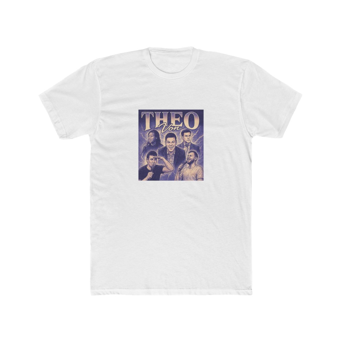 Theo Von Vintage Mic Crew Podcast Comedian Standup T-Shirt