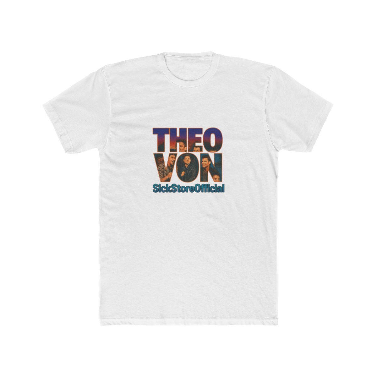 Theo Von Retro Collage Comedy Podcast T-Shirt