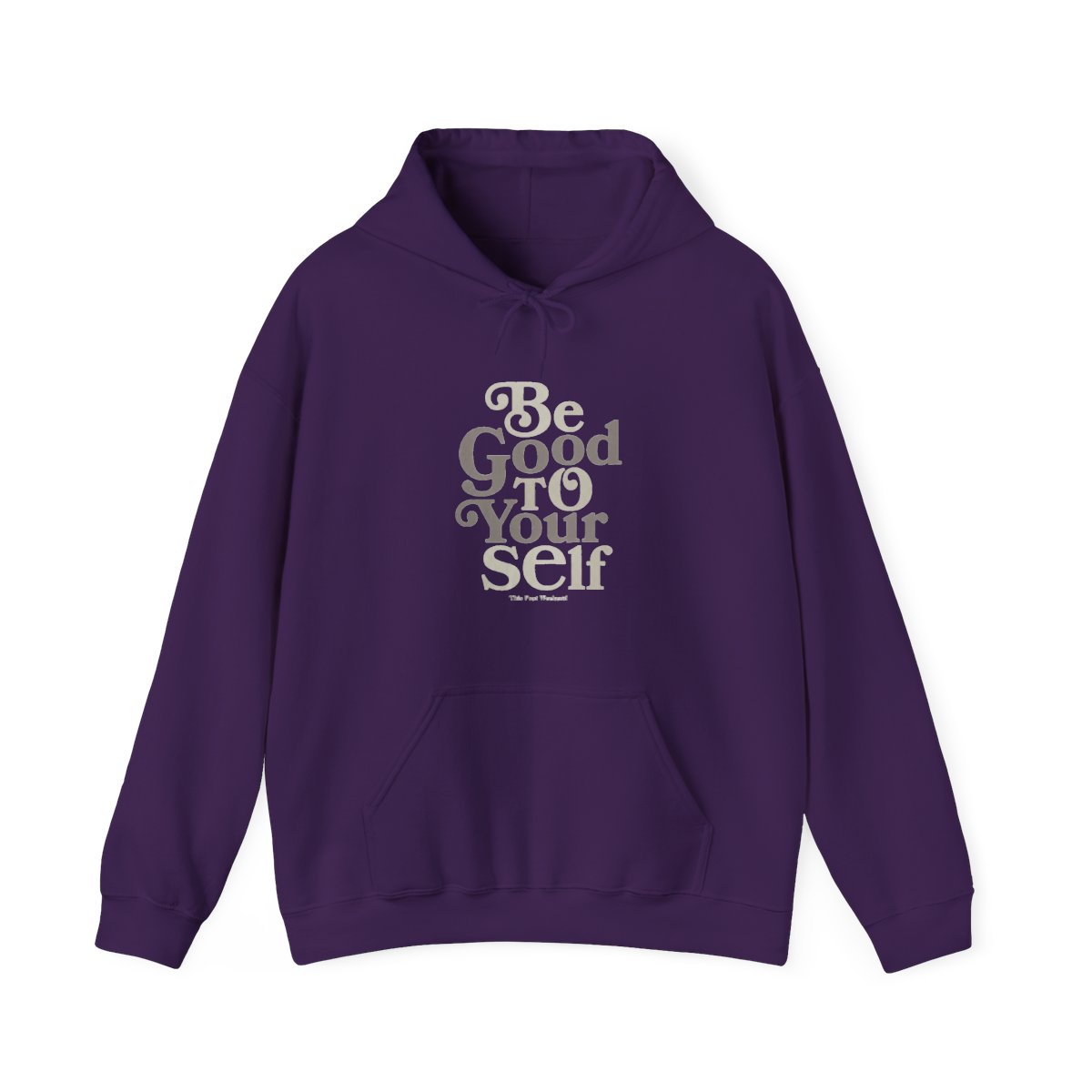 Be Good To Yourself Brown Hoodie