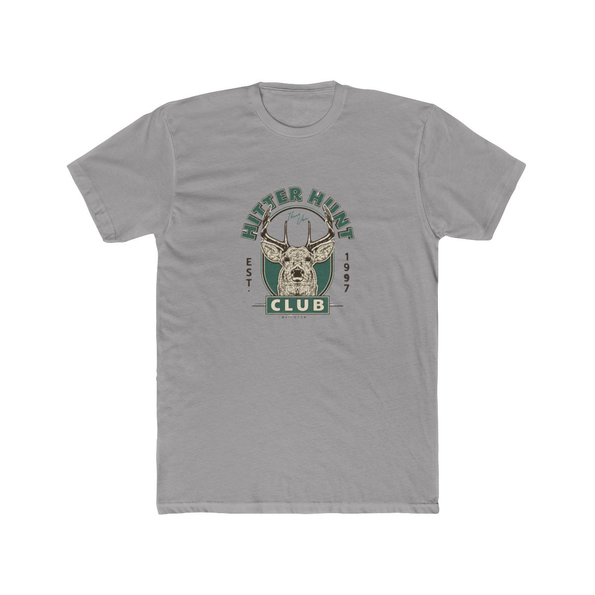 Hitter Hunt Buck Ivory Tee