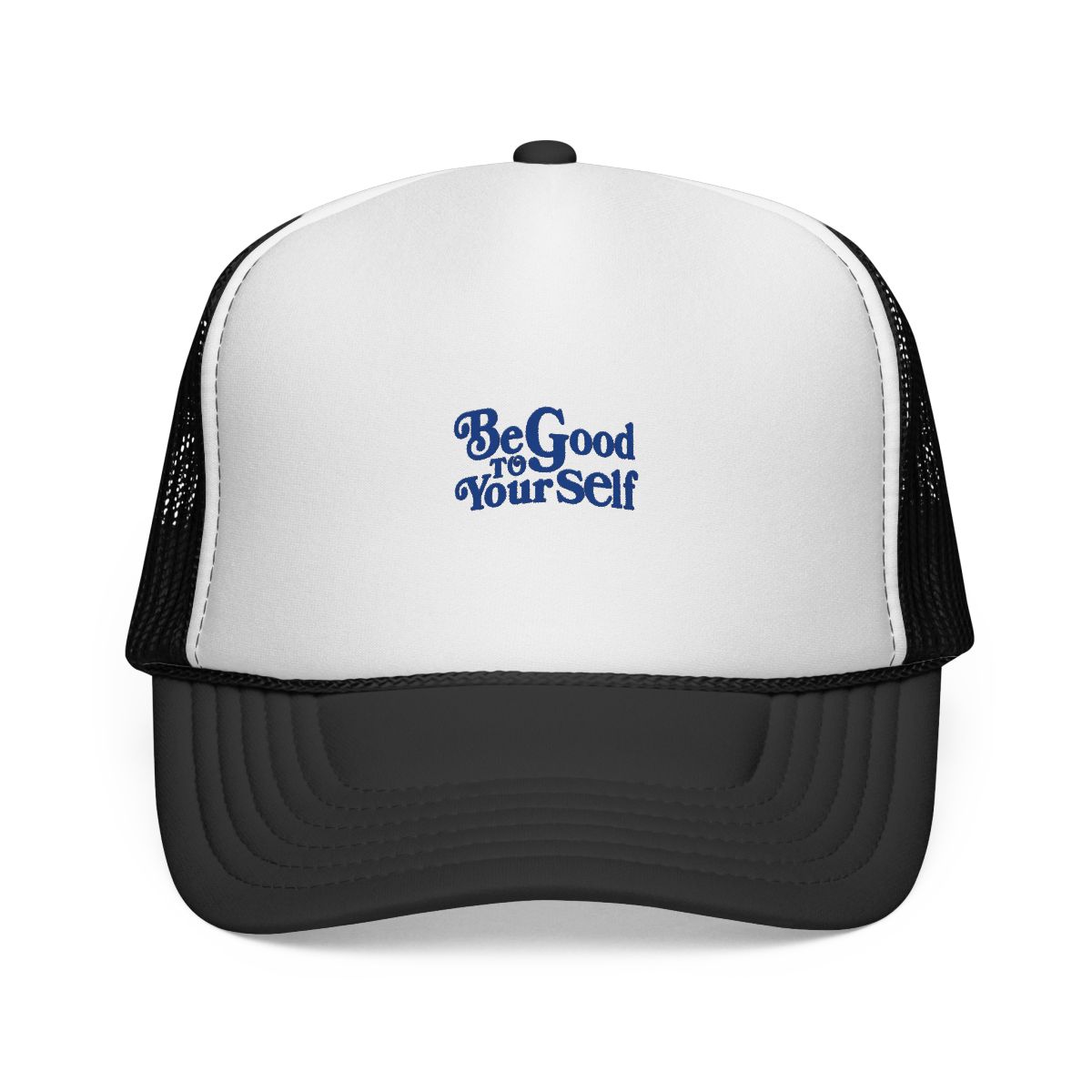 Be Good To Yourself Yellow Trucker Hat