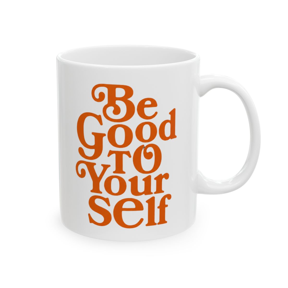 Be Good To Yourself Burgundy Mug