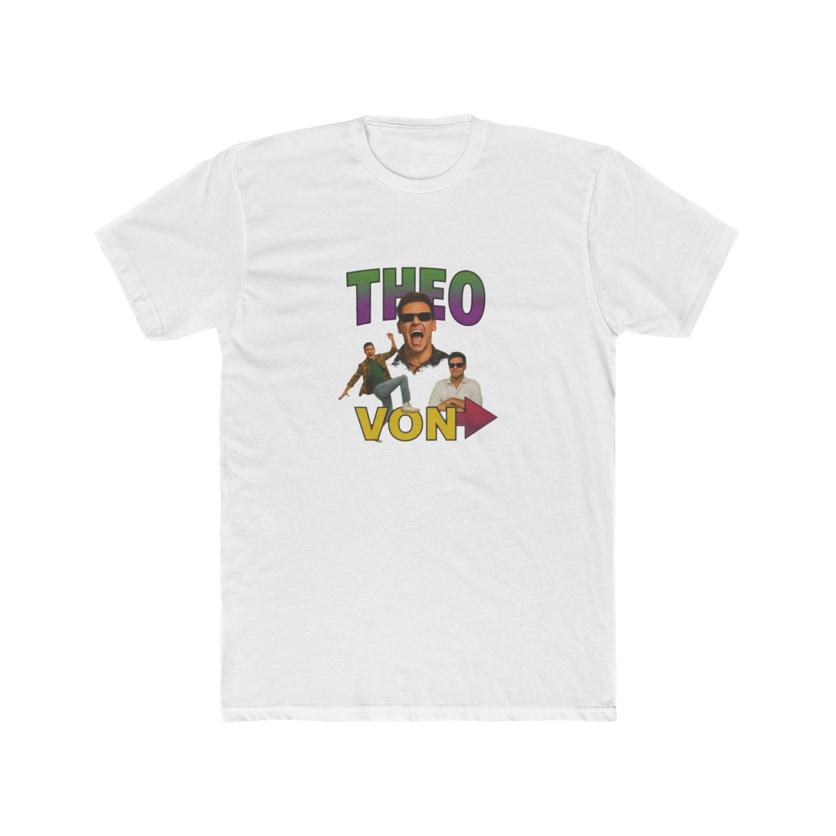 Theo Von Retro Graphic Tee, Comedian Fan Merch