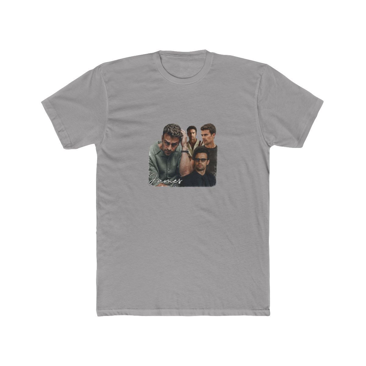 THEO Retro Collage James Script T-Shirt