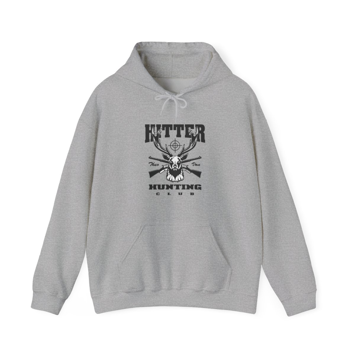 Hitter Hunting Club Orange Hoodie