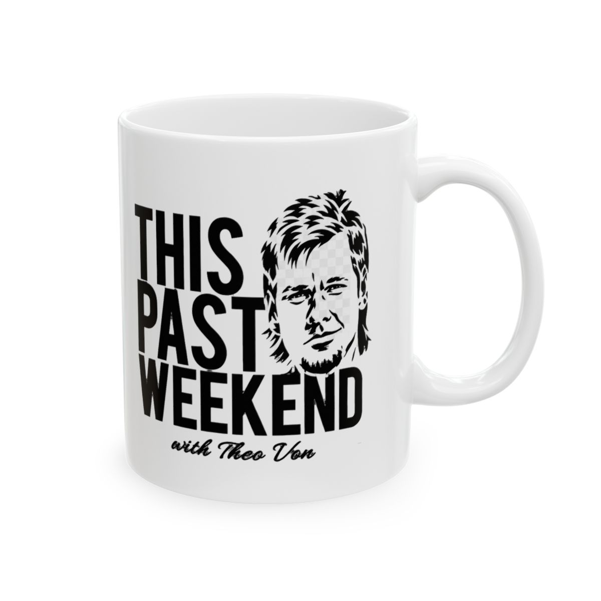 This Past Weekend Mug, Theo Von Inspired Coffee Mug, Podcast Fan Gift, Comedy Podcast Cup, Rat King Mug
