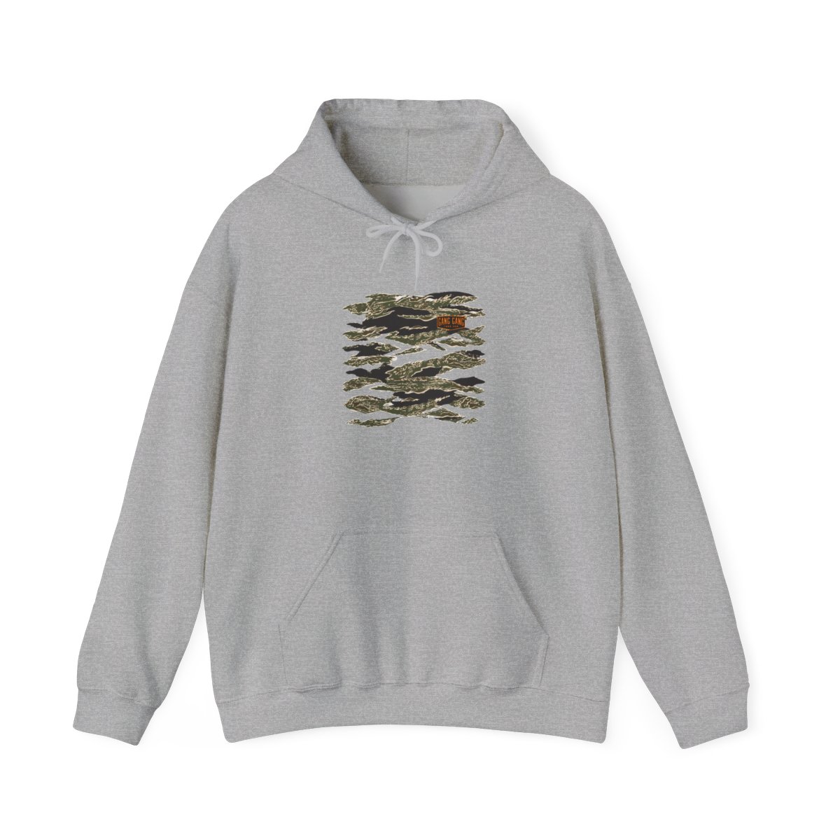 Gang Gang Patch Tiger Camo Hoodie
