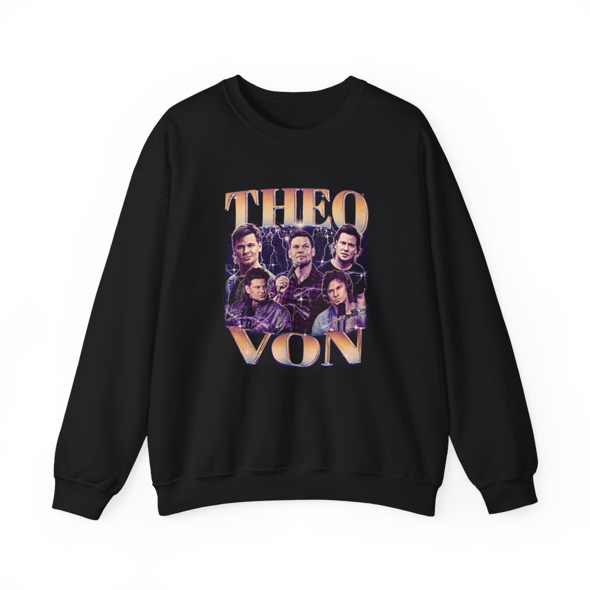 Theo Von Retro Five Men Incorporates Crewneck